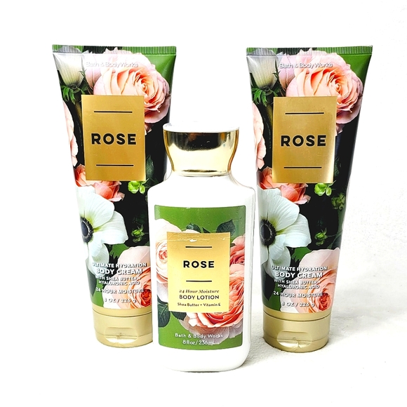 Bath & Body Works Other - Bath and Body Works Rose Body Cream and Body Lotion Set